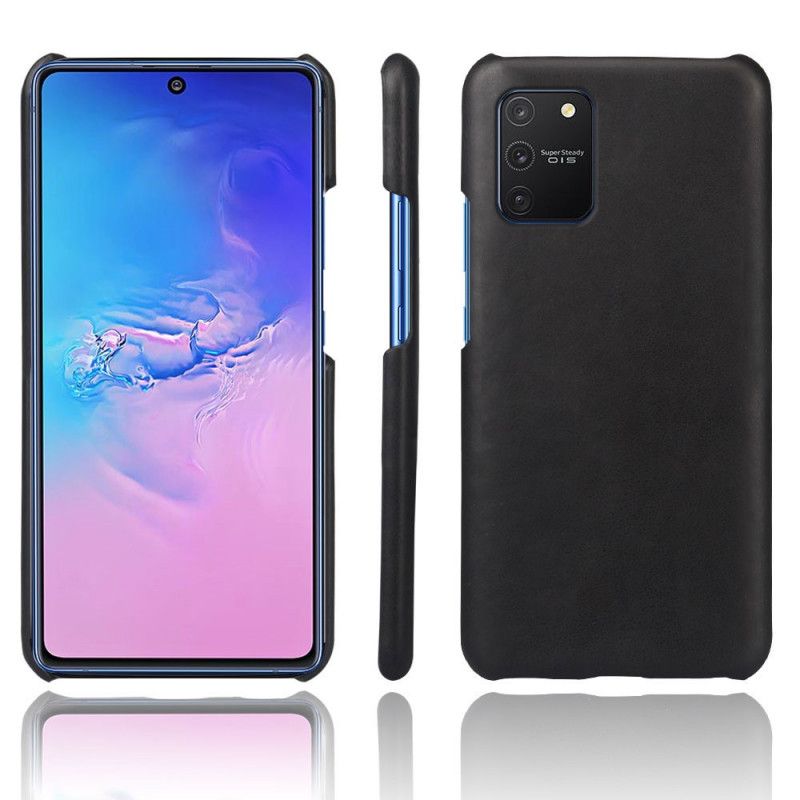 Deksel Samsung Galaxy S10 Lite Svart Ksq Skinneffekt