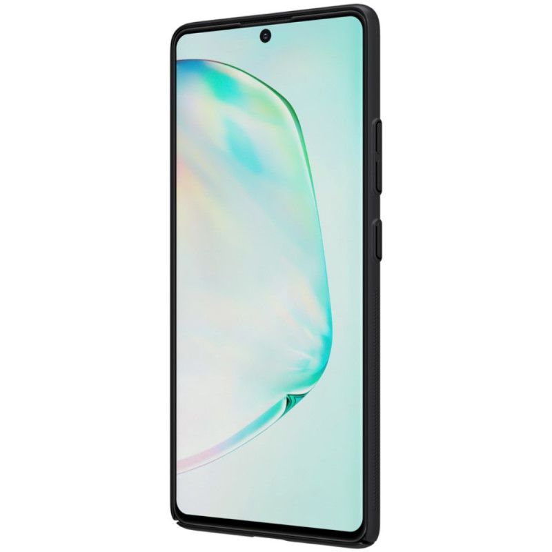 Deksel Samsung Galaxy S10 Lite Svart Stiv Frostet Nillkin