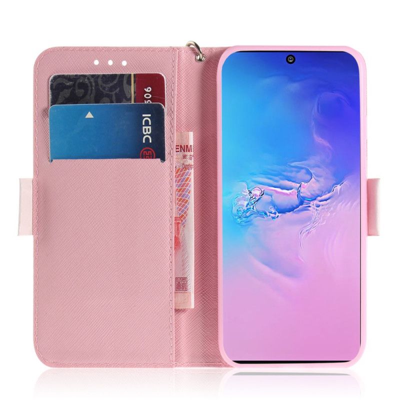 Folio Deksel for Samsung Galaxy S10 Lite Hamstere Med Tanga