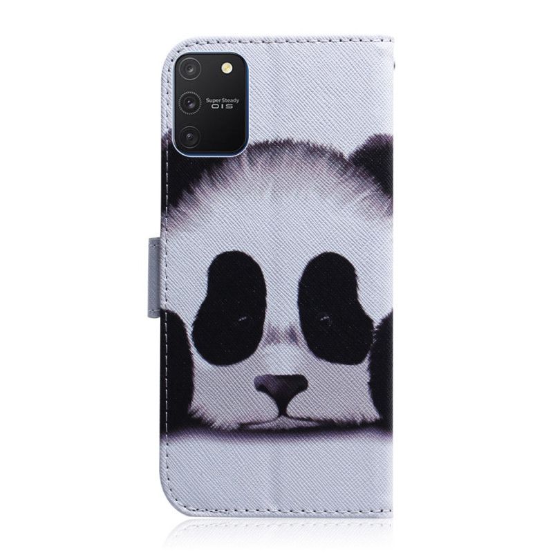 Folio Deksel Samsung Galaxy S10 Lite Panda Ansikt