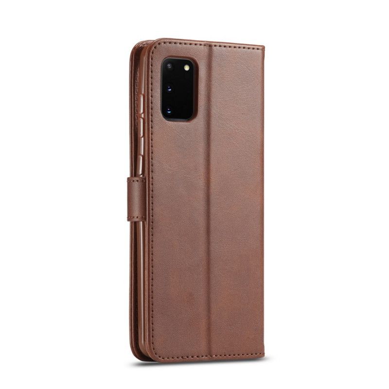 Folio Deksel Samsung Galaxy S10 Lite Svart Lc.Imeeke Skinneffekt