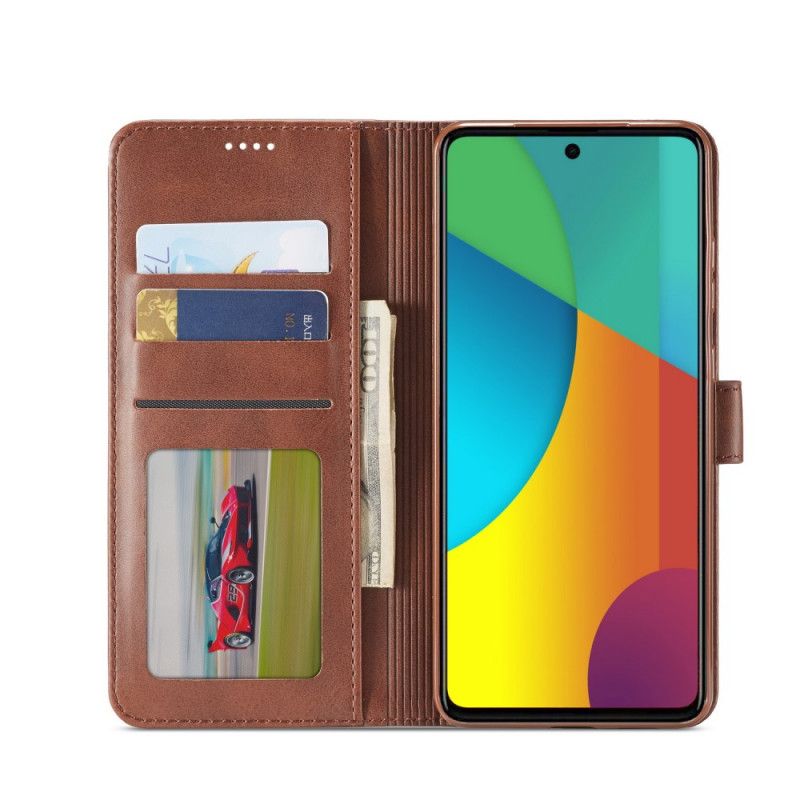 Folio Deksel Samsung Galaxy S10 Lite Svart Lc.Imeeke Skinneffekt