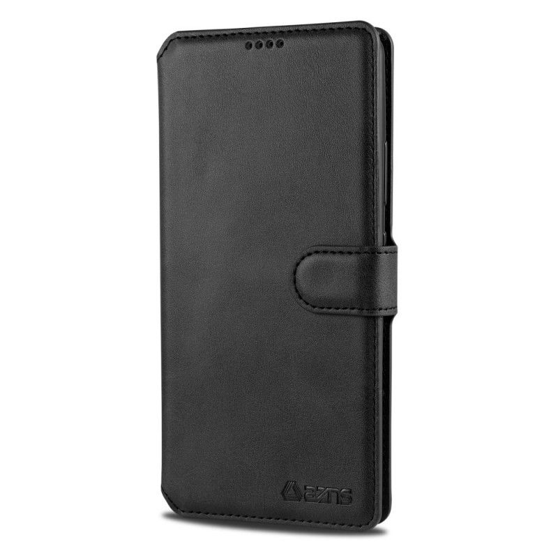 Folio Deksel Samsung Galaxy S10 Lite Svart Retro Azns