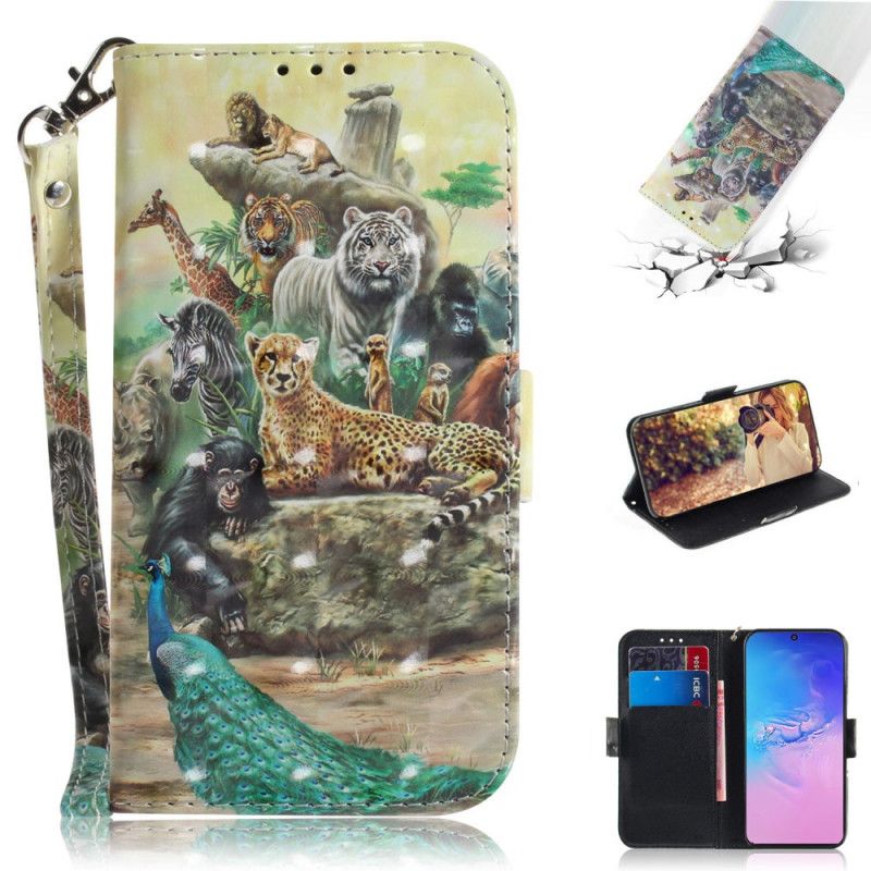 Folio Deksel Samsung Galaxy S10 Lite Tanga Safaridyr