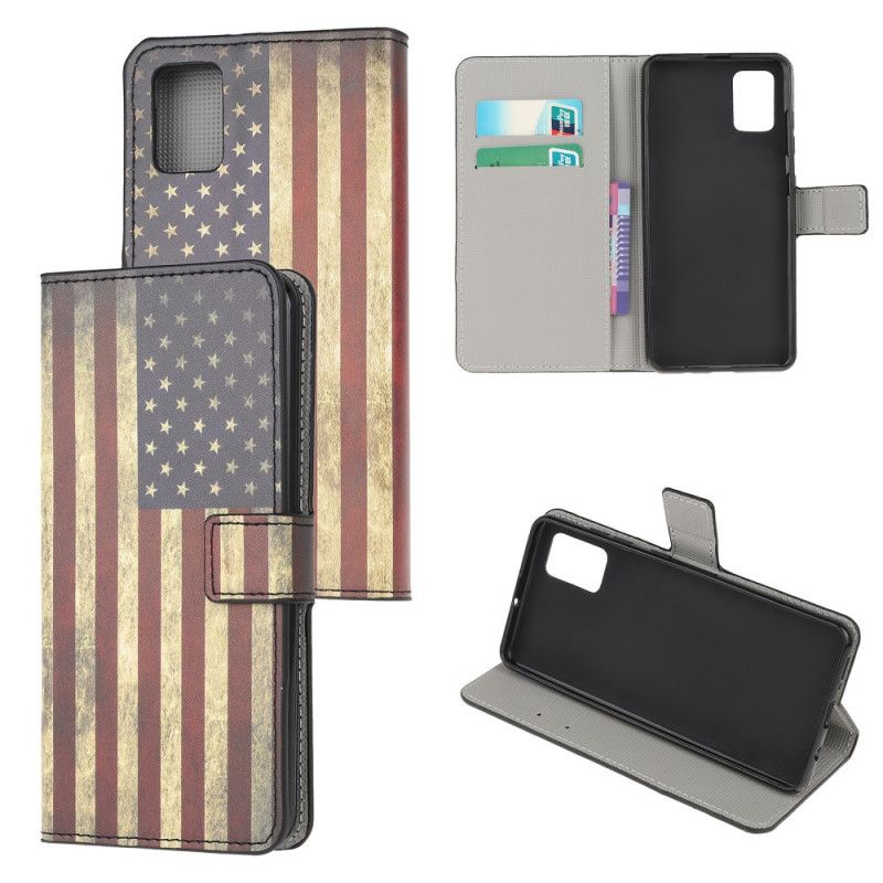 Folio Deksel Samsung Galaxy S10 Lite Usa Flagg