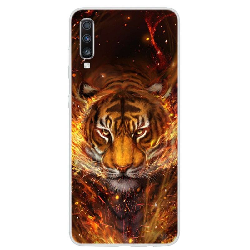 Deksel Samsung Galaxy A70 Branntiger Beskyttelse