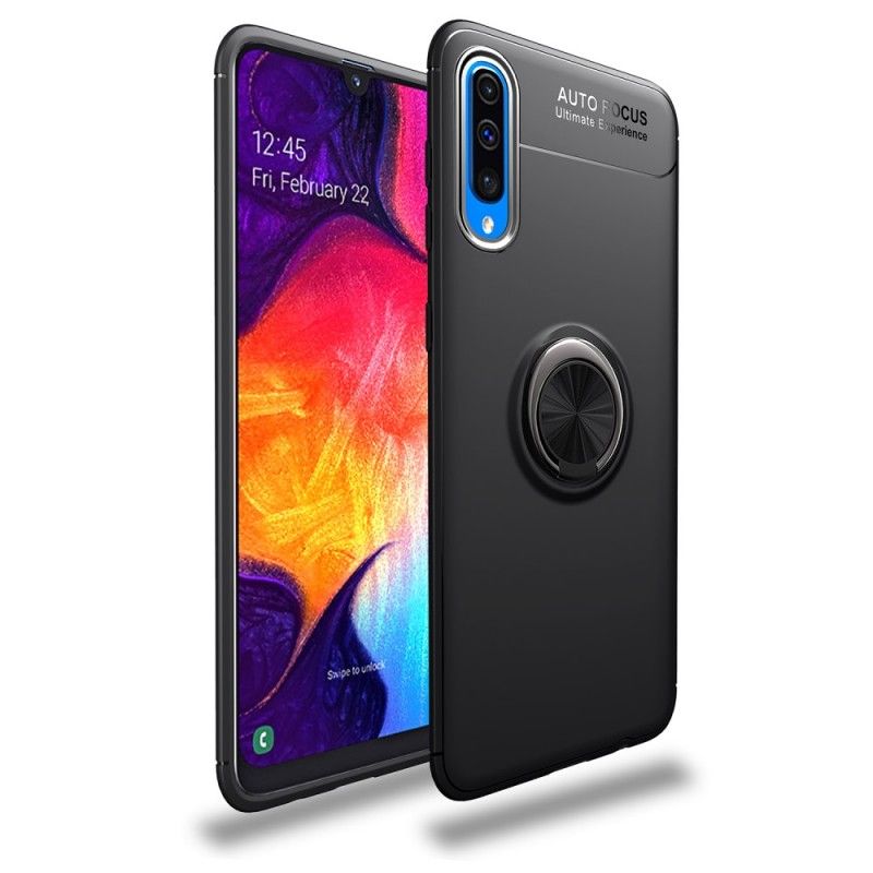 Deksel Samsung Galaxy A70 Svart Roterende Ring