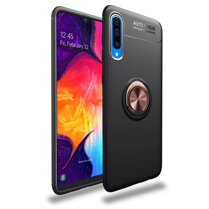 Deksel Samsung Galaxy A70 Svart Roterende Ring