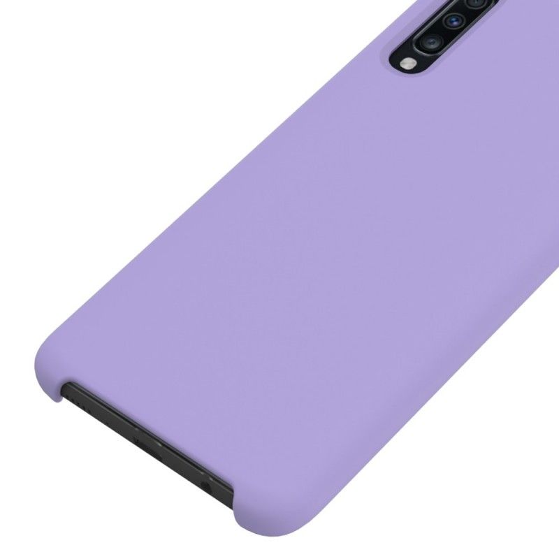 Deksel Samsung Galaxy A70 Svart Silikonvæske