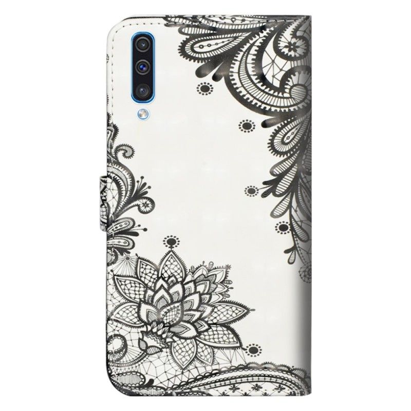 Folio Deksel Samsung Galaxy A70 Elegant Blonder Anti-fall