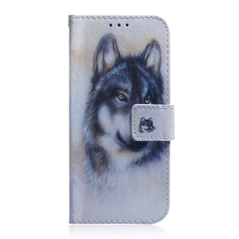 Folio Deksel Samsung Galaxy A70 Hundens Blikk