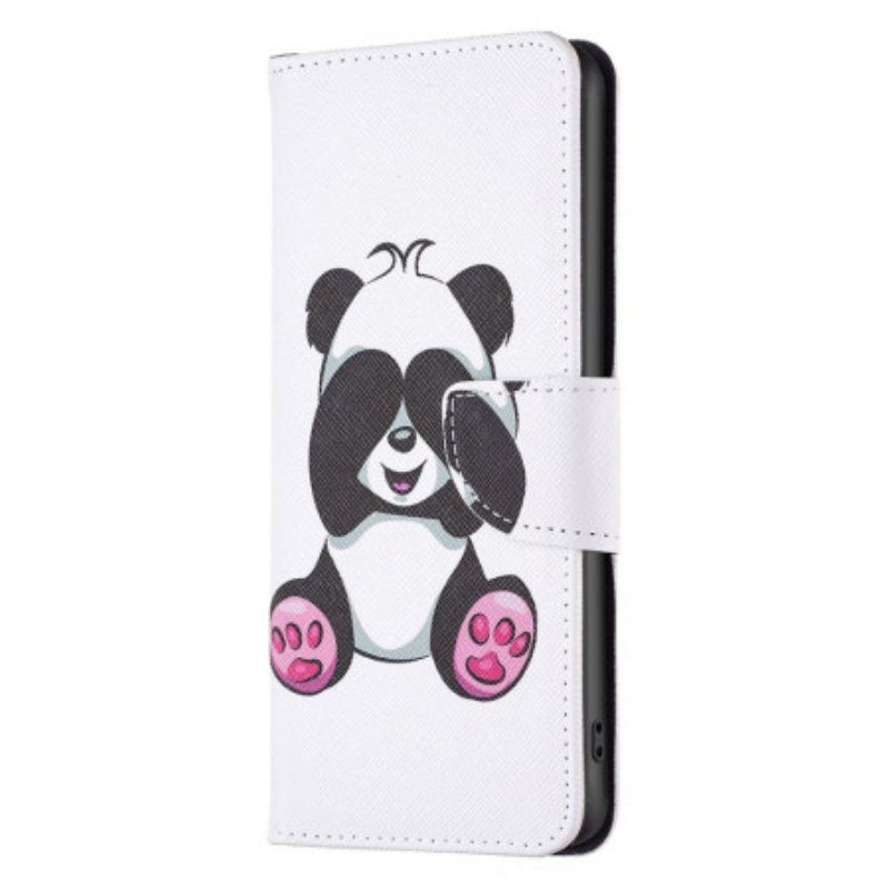 Folio Deksel Til Xiaomi 12T / 12T Pro Panda Moro