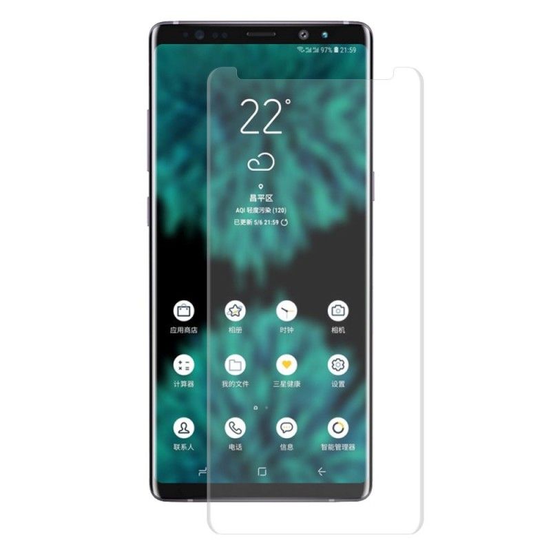 Buet 3D Skjerm I Herdet Glass Samsung Galaxy Note 9 Svart