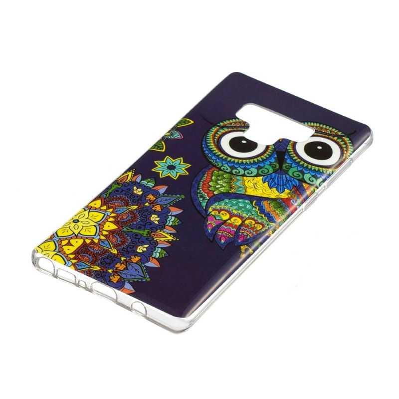 Deksel Samsung Galaxy Note 9 Fluorescerende Mandalaugle