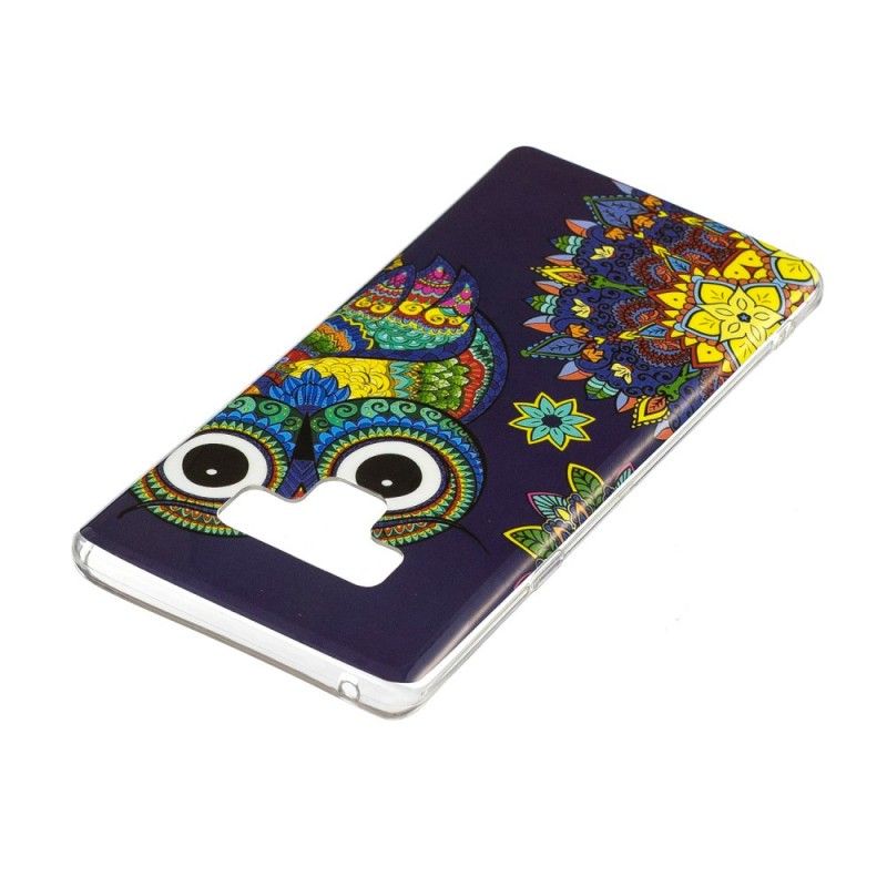 Deksel Samsung Galaxy Note 9 Fluorescerende Mandalaugle