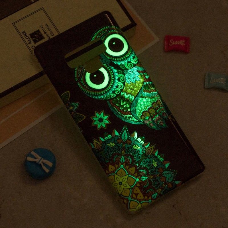 Deksel Samsung Galaxy Note 9 Fluorescerende Mandalaugle