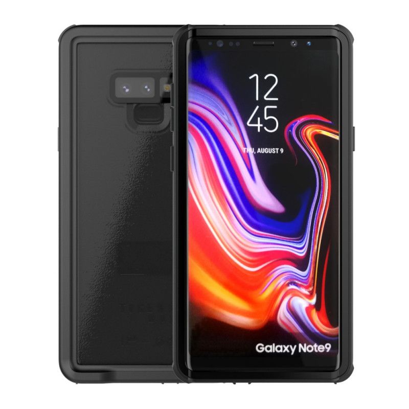 Deksel Samsung Galaxy Note 9 Magenta Vanntett 2M Med Stropp