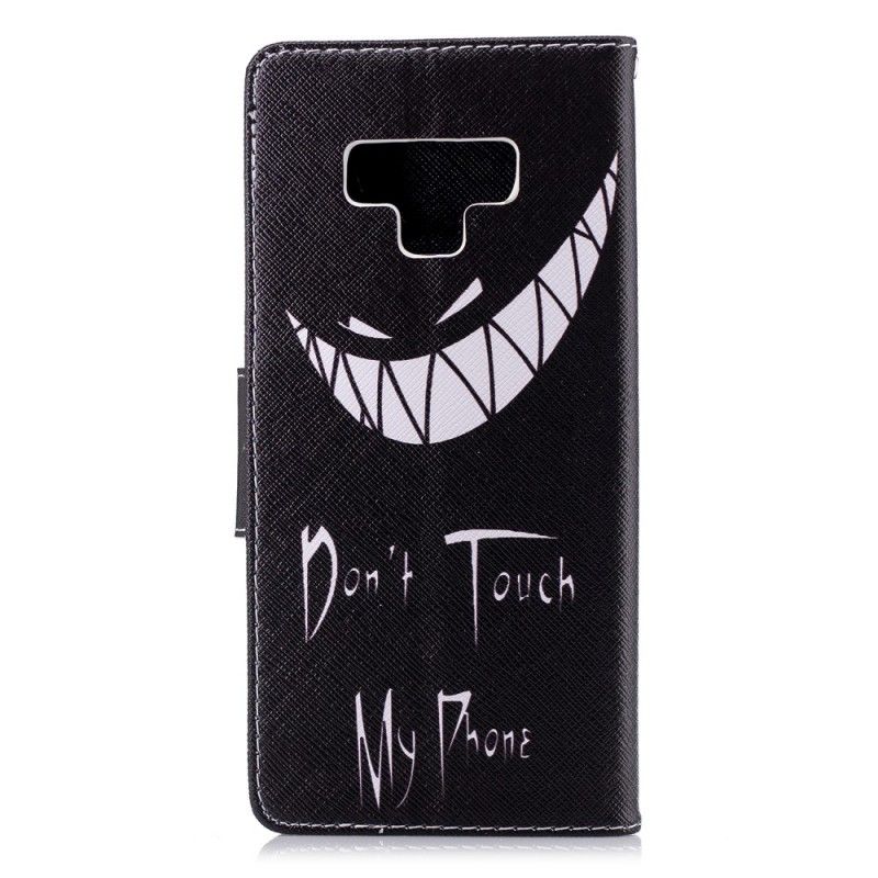 Folio Deksel for Samsung Galaxy Note 9 Djeveltelefon