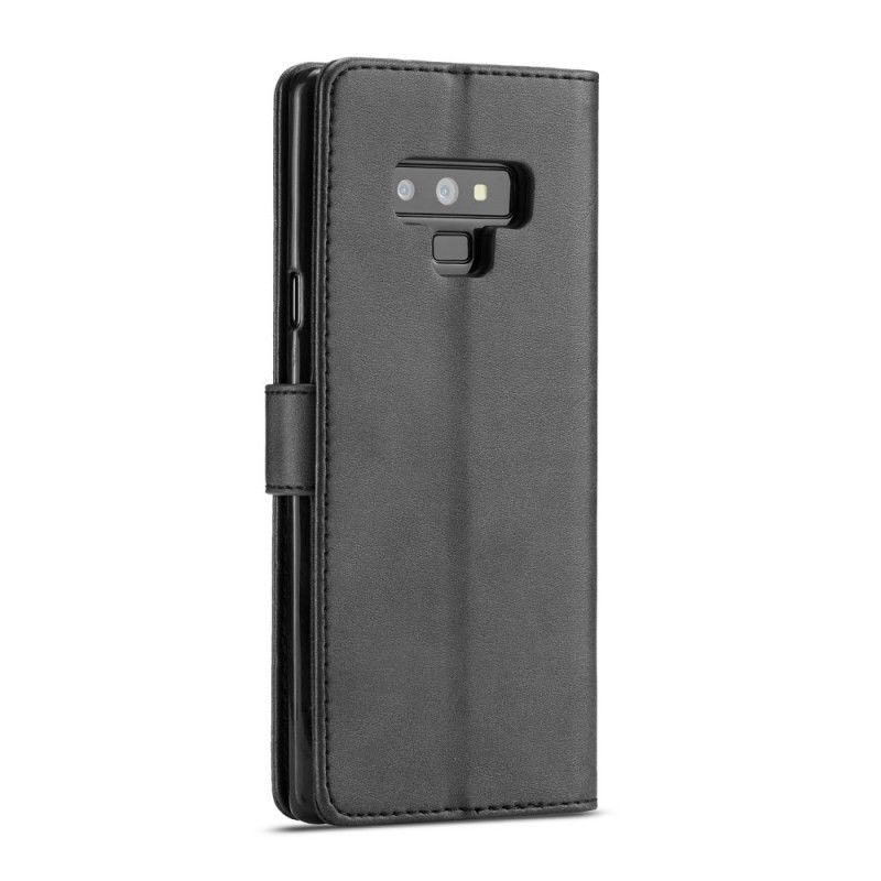 Folio Deksel Samsung Galaxy Note 9 Svart Lc.Imeeke Skinneffekt