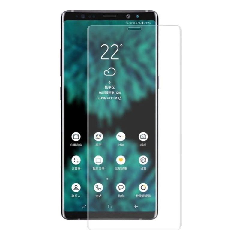 Herdet Glassbeskyttelse For Samsung Galaxy Note 9 Hattprinseskjerm