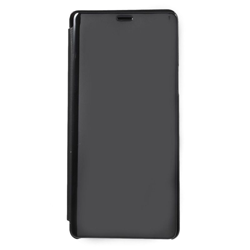 Vis Deksel Samsung Galaxy Note 9 Svart Speil Og Skinneffekt