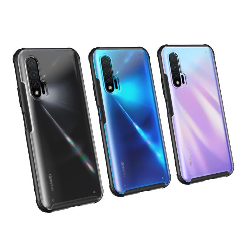 Deksel Huawei Nova 6 Svart Anti-Fingeravtrykk