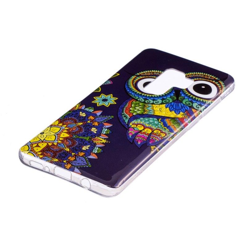 Deksel for Samsung Galaxy S9 Fluorescerende Mandalaugle