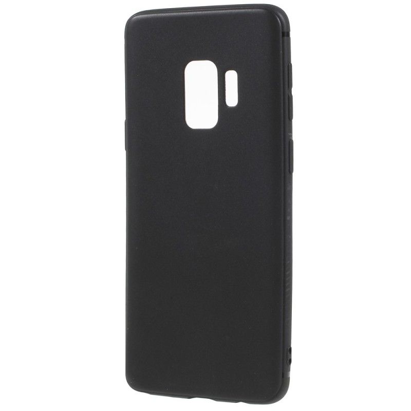 Deksel for Samsung Galaxy S9 Svart Matt Silikon