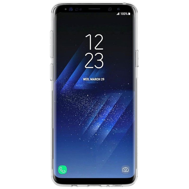 Deksel Samsung Galaxy S9 Golden Gjennomsiktig Nillkin Anti-fall