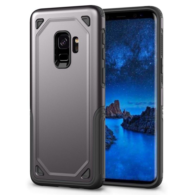 Deksel Samsung Galaxy S9 Rosa Mobildeksel Premium Metalleffekt