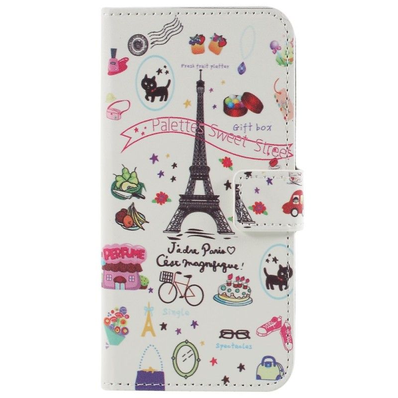 Folio Deksel for Samsung Galaxy S9 Jeg Elsker Paris