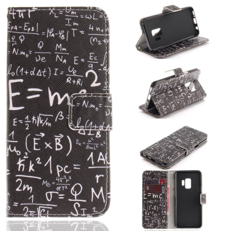 Folio Deksel for Samsung Galaxy S9 Matematiske Beregninger