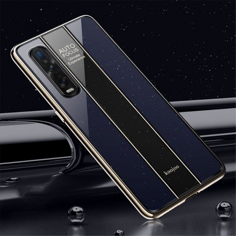 Deksel Oppo Find X2 Pro Rød Galvanisert Hybrid