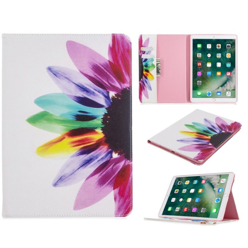 Case Etui iPad 10.2" (2019) (2020) Mobildeksel Blomstermaleri