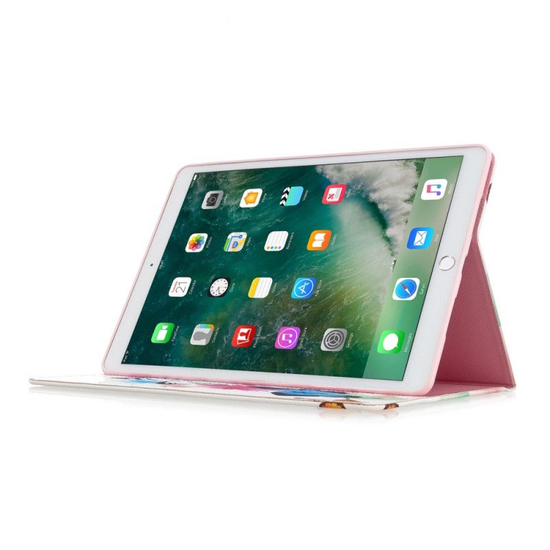 Case Etui iPad 10.2" (2019) (2020) Mobildeksel Blomstermaleri