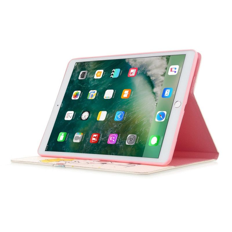 Case Etui iPad 10.2" (2019) (2020) Mobildeksel Elefant I Regnet