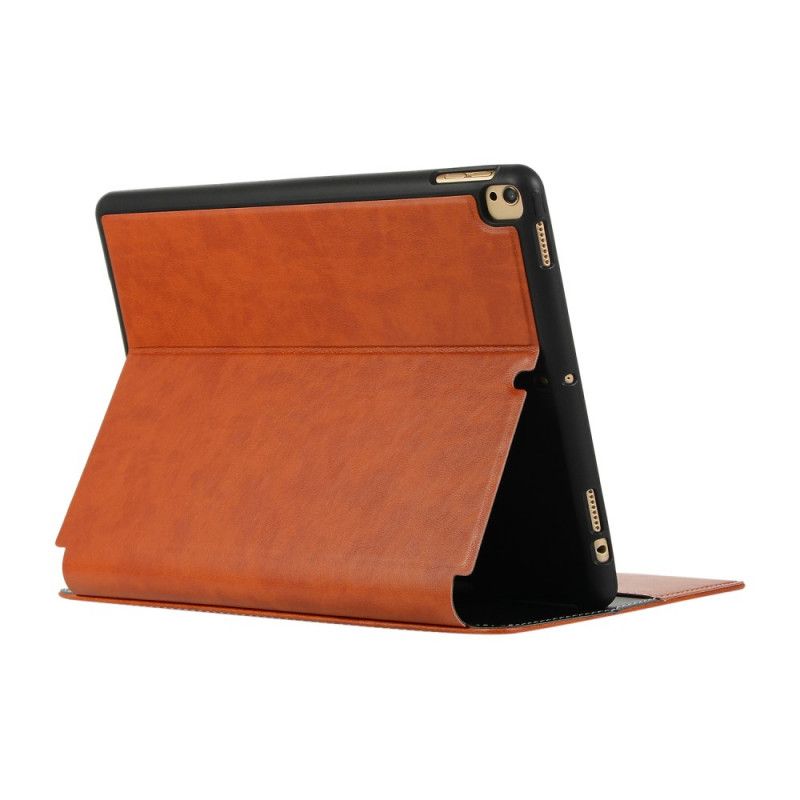 Etui for iPad 10.2" (2019) (2020) Svart Luksus Skinneffekt