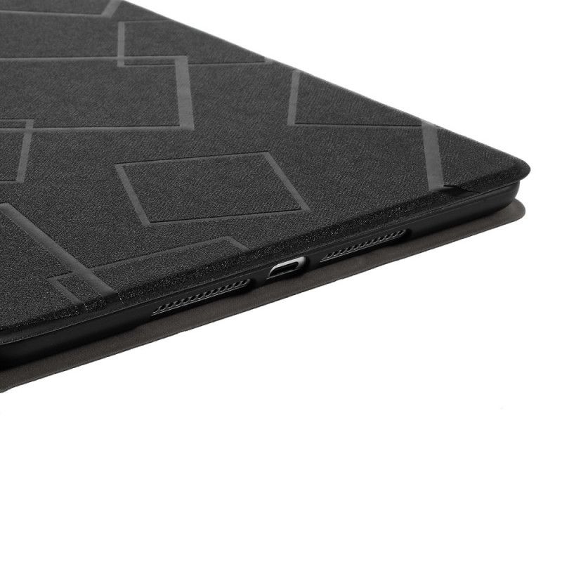 Etui iPad 10.2" (2019) (2020) Svart Firkanter