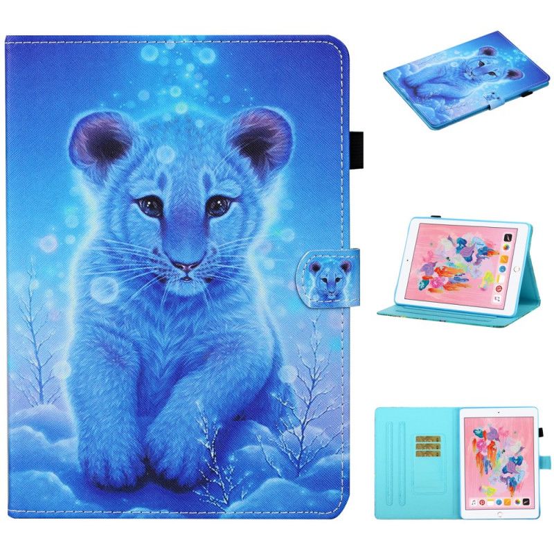 Folio Deksel for iPad 10.2" (2019) (2020) Baby Tiger