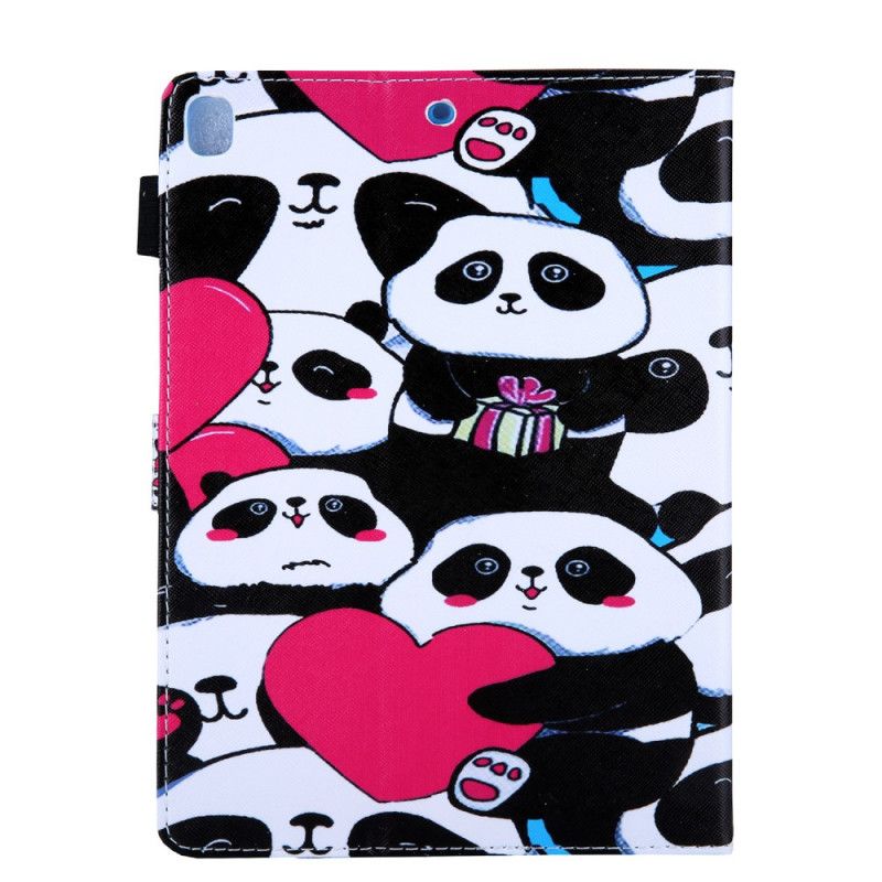 Folio Deksel for iPad 10.2" (2019) (2020) Flere Pandaer