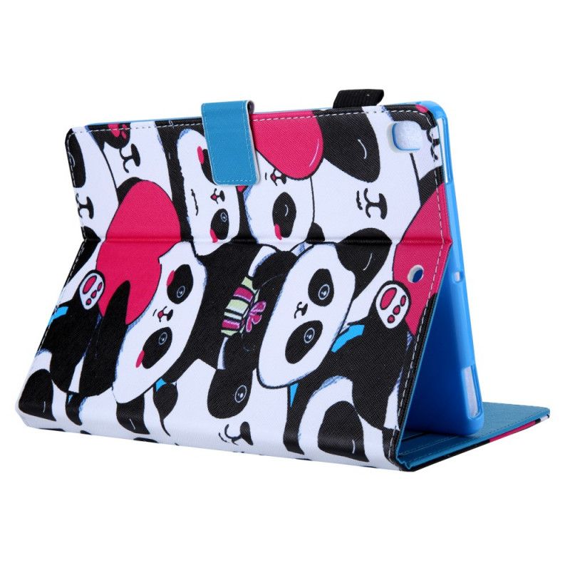 Folio Deksel for iPad 10.2" (2019) (2020) Flere Pandaer