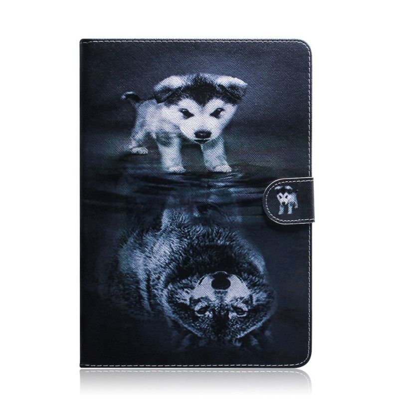 Folio Deksel for iPad 10.2" (2019) (2020) Liten Hund