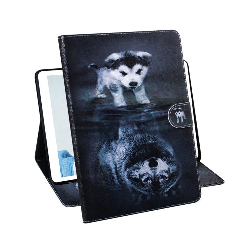 Folio Deksel for iPad 10.2" (2019) (2020) Liten Hund