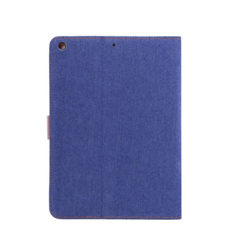 Folio Deksel for iPad 10.2" (2019) (2020) Svart Tofarget Jeans