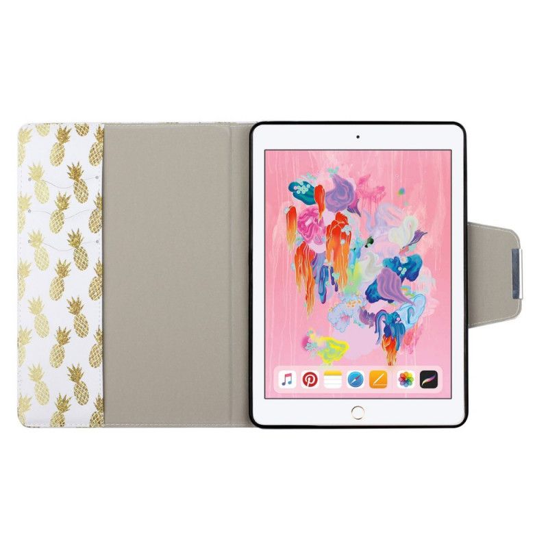 Folio Deksel iPad 10.2" (2019) (2020) Ananas