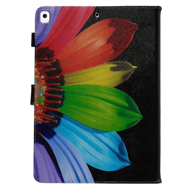 Folio Deksel iPad 10.2" (2019) (2020) Blomsterfarge