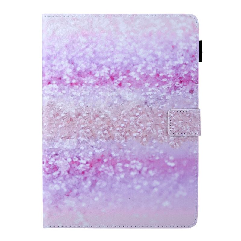 Folio Deksel iPad 10.2" (2019) (2020) Glitterdesign Anti-fall