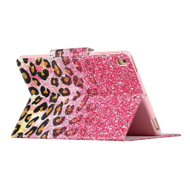 Folio Deksel iPad 10.2" (2019) (2020) Gull Ultra Glitter