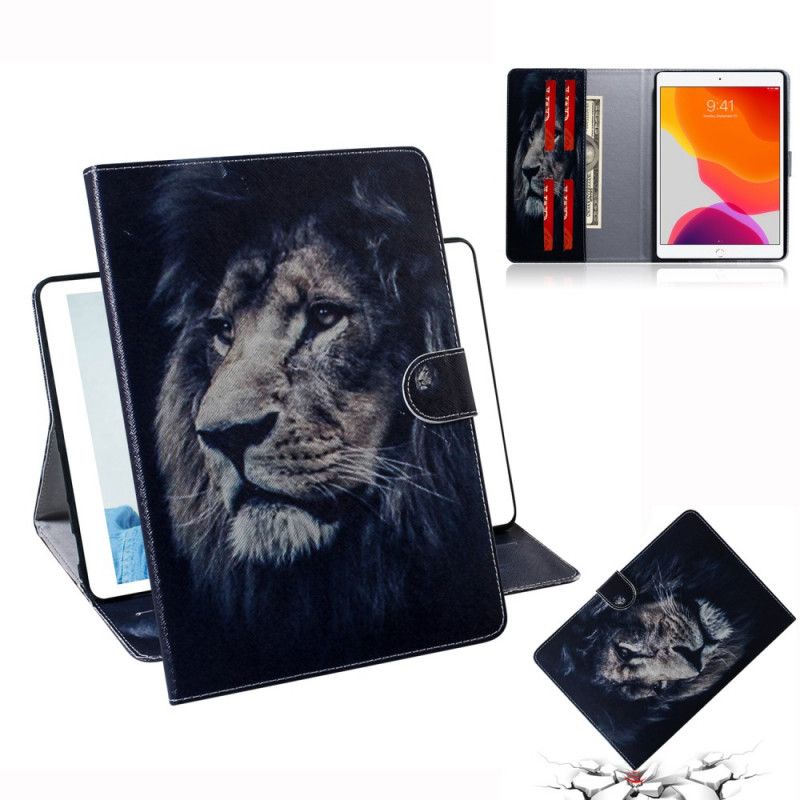 Folio Deksel iPad 10.2" (2019) (2020) Løvehode