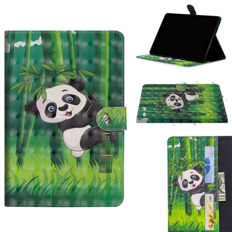 Folio Deksel iPad 10.2" (2019) (2020) Panda Beskyttelse